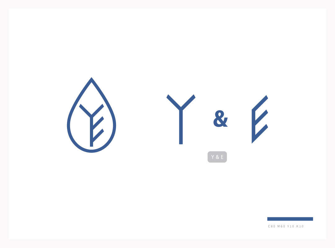 WE-Y＆E YとEのロゴマーク